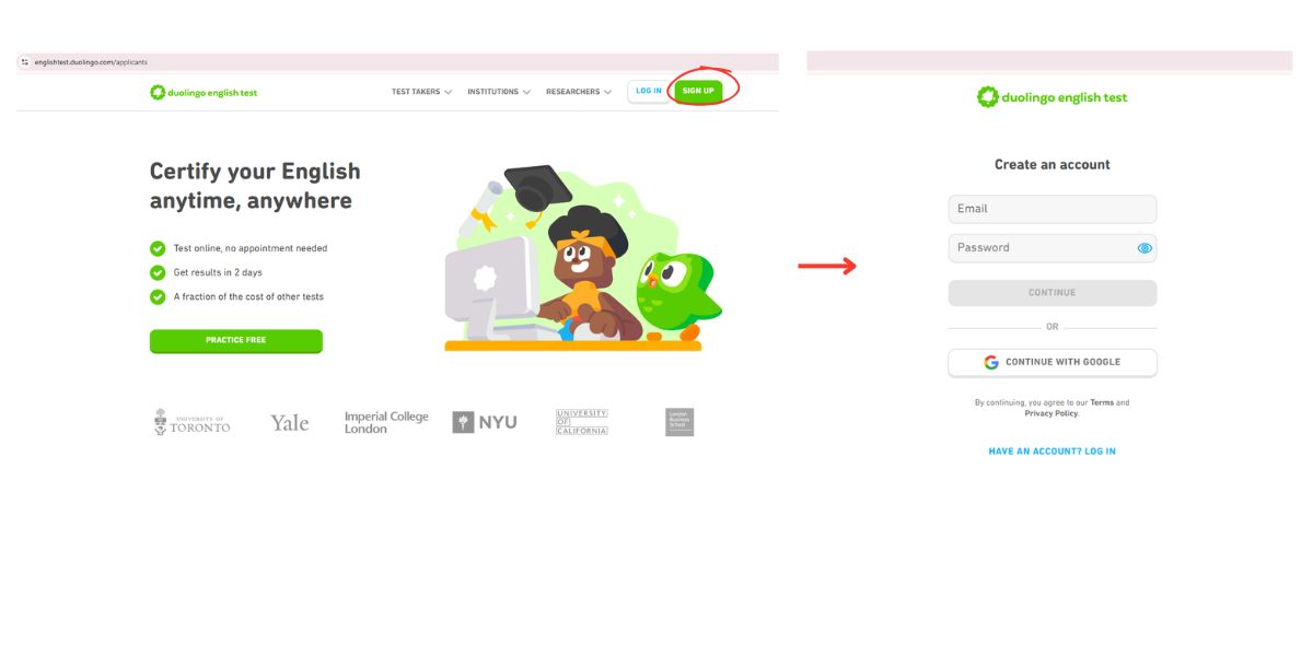 Step 1: Visit the Website 